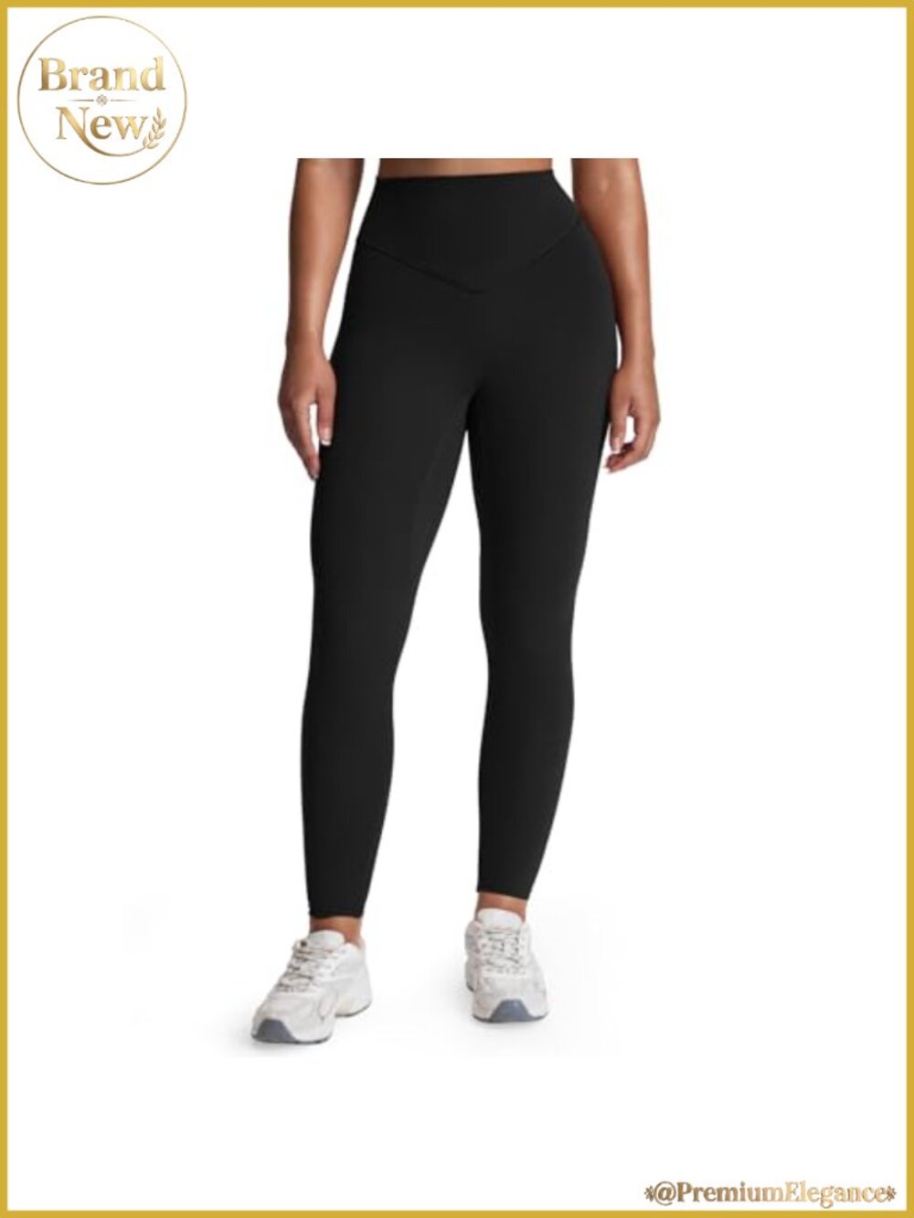 High Waisted Yoga Leggings Buttery Soft Nylon Spandex Workout Pants